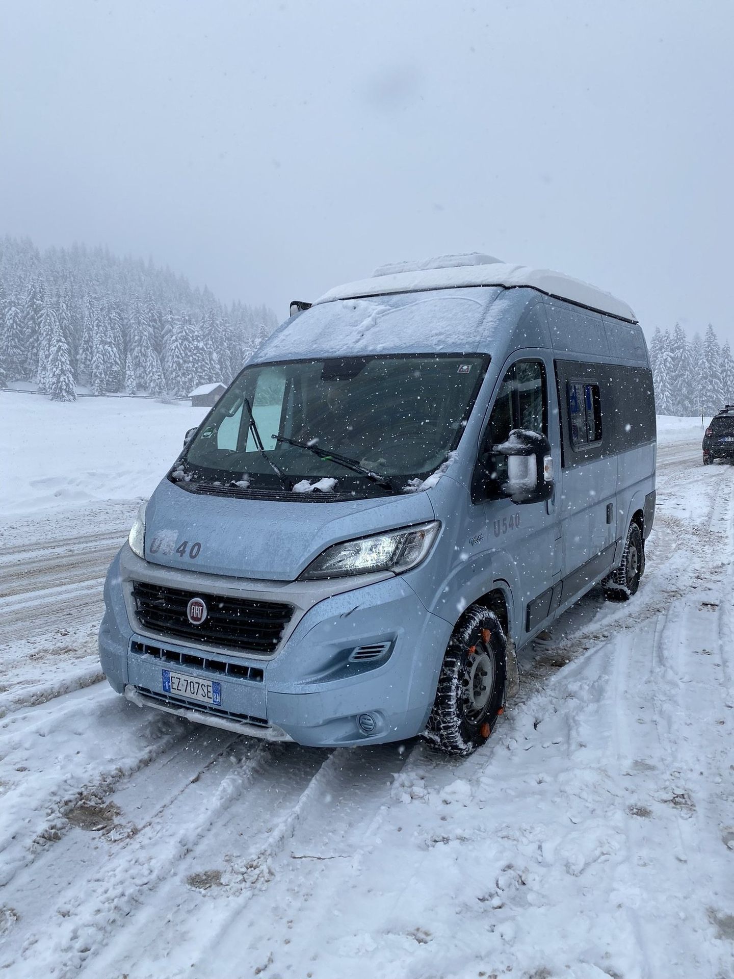 Utopia 540 sulla neve