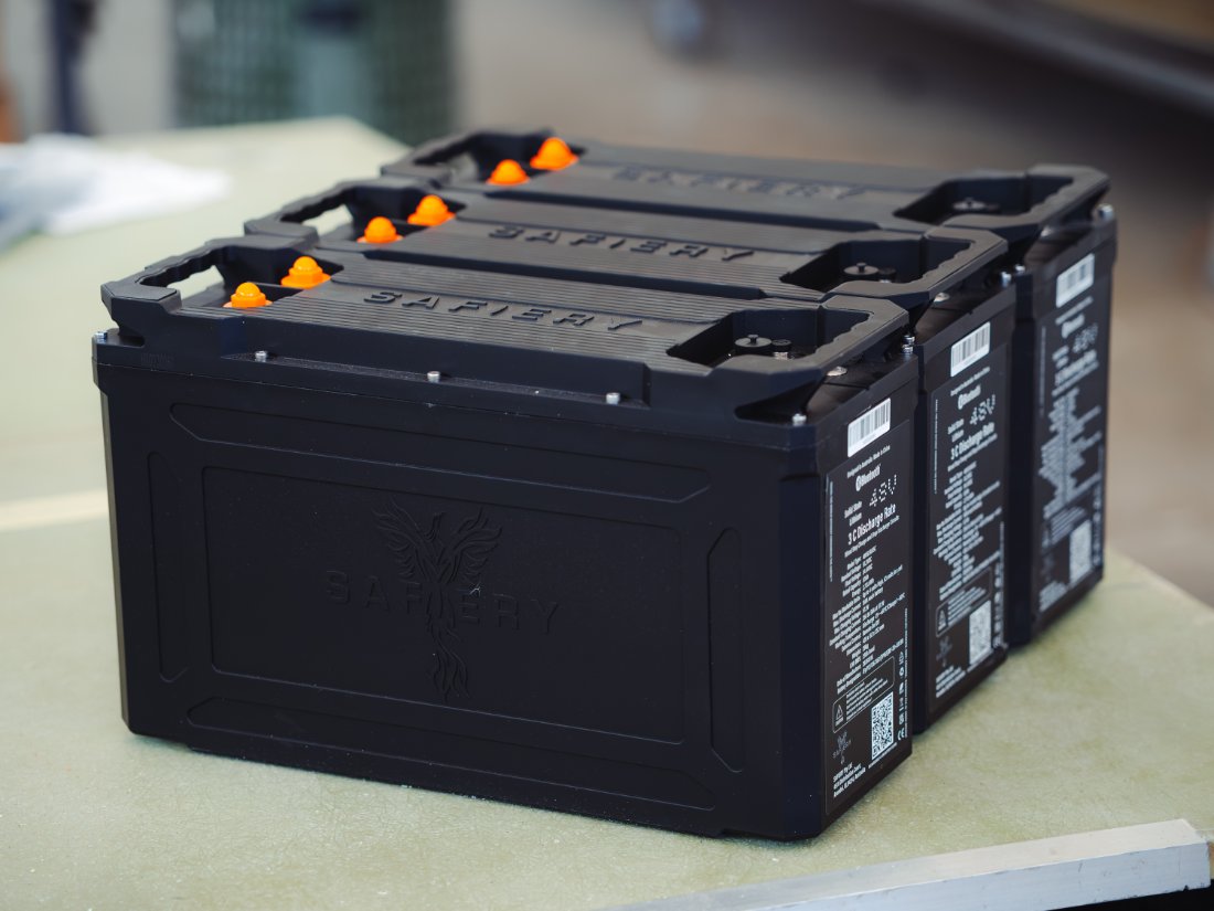 Pacco batterie di accumulo a 48 V