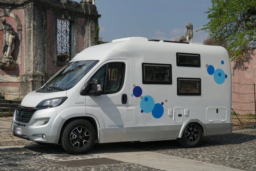 Camper Gulliver’s con monoscocca in vetroresina